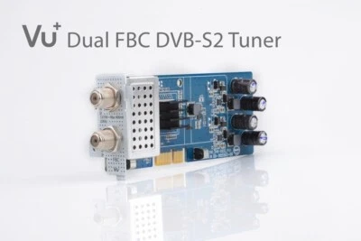 VU+ DVB-S2/S2X FBC Twin Tuner Uno 4K / Duo 4K / Ultimo 4K ( 8 Demodulatoren ) - Bild 1 von 4