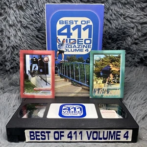 411VM Best Of 411 Volume 4 VHS Tape July August 1997 Skateboarding Film Rare - Picture 1 of 10