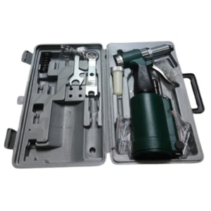 Air Hydraulic Pneumatic Pop Riveter Rivet Gun Power 3/16 5/32 1/8 3/32" Tool Kit - Picture 1 of 1