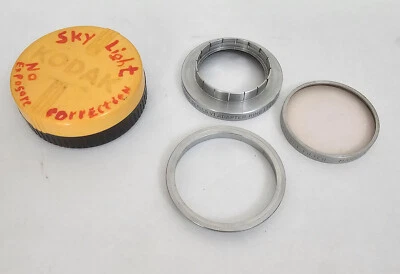 Kodak Series VI Adapter Ring 1.25" 31.5mm + VI Skylight Filter + Retaining Ring - Image 1 of 4
