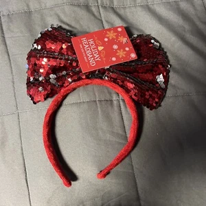 Sequined Bow Headband Bowknot Christmas Holiday Party - Picture 1 of 1