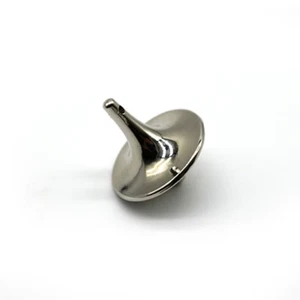 Metal Gyro Hot Movie Totem Silver Hand Spinning Top Fingertips Small Cyclone - Picture 1 of 12
