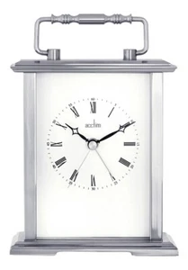 Reloj de carro con abrigo de batería Acctim tono plateado Gainsborough 36517 - Imagen 1 de 9
