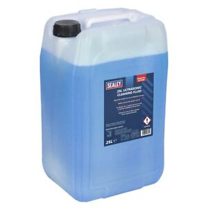 Sealey Ultrasonic Cleaning Fluid 25L for Ultrasonic Cleaners Oil Grease Dirt