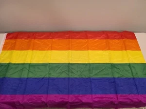 PRIDE 3 X 5 POLYESTER FLAG. - Picture 1 of 1