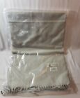Scarf, “cashmere Feel” Italy Design, Light Gray, 100% Viscose, New In Package