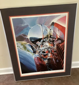 Póster de colección Duesenberg 1934 serie de autos clásicos por Tom Hale 27X20 impresión artística automático - Imagen 1 de 7