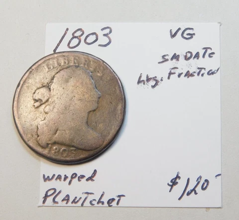 1803 EARLY DRAPED BUST LARGE CENT - ORIGINAL!!!!!!!!!!!!!!!!!!!!!!!!!!⭐⭐ Cover