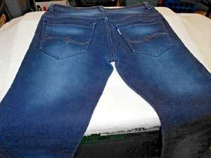 VINTAGE mens JACK & JONES H.R.P. CLASSIC blue denim jeans 33 x 30 (Actual) - Picture 1 of 4