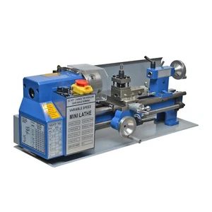 Precise Benchtop Metal Lathe DIY Mini Metalworking Lathe CNC Standard Model New - Picture 1 of 23