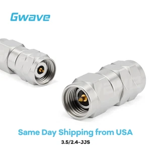 3.5mm Male to 2.4mm Male Adapter, DC - 26.5GHz - Picture 1 of 10