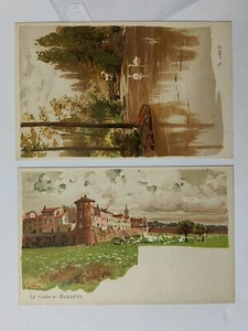 MUSICA GIUSEPPE VERDI-LUOGHI DELLA VITA-METLICOVITZ-LOTTO 2 CARTOLINE-C72-173 - Imagen 1 de 1