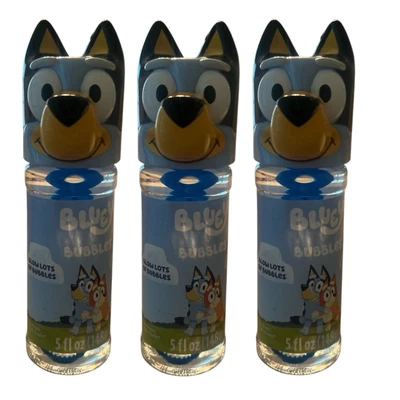 LITTLE KID’S INC - LUDO STUDIOS 🫧 3-Pack Bluey Friends Party Favors Loot Supplies BUBBLES Characters Bingo