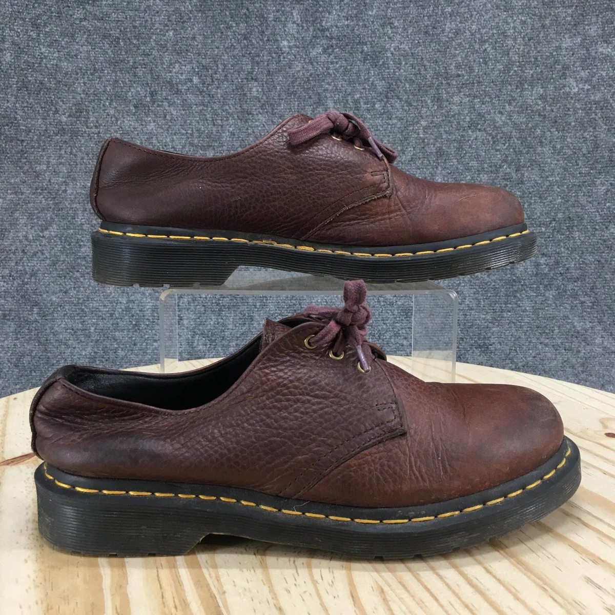 Dr. Martens 1461 Brown Leather Casual Shoes for Men for sale | eBay