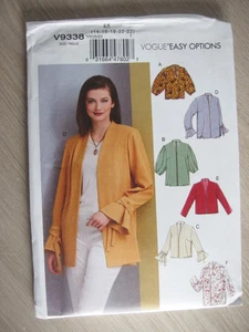 Vogue easy options Sewing pattern V9338 for Jacket - Picture 1 of 2
