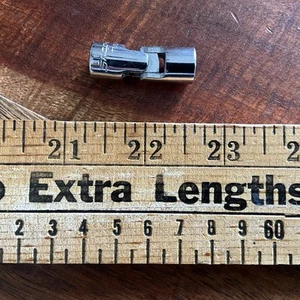 Snap-on Tools USA  1/4" Drive 5/16" SAE Chrome 12 POINT Swivel Socket TMU101 - Picture 1 of 3