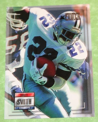 Tarjeta de fútbol americano prototipo Emmitt Smith Pro Set 1993 Foto 1 de 2