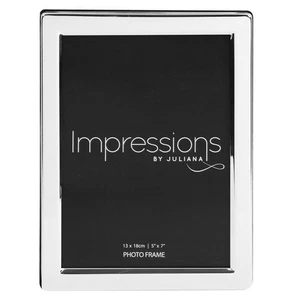 The silver plated picture frame 13 x 18 cm, engravable - Picture 1 of 4