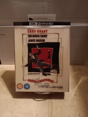 North by Northwest 4K Lenticular Full Slip SteelBook Blu-ray (UK)[1959] ShpNxtDy Foto 1 de 4