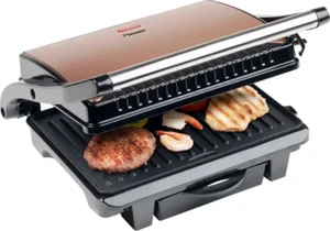BESTRON Kontaktgrill ASW113CO auch als Sandwich-/Panini-Kontaktgrill 1000 w - Bild 1 von 2