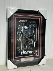 Ari Lehman Signed And Framed 11x17 Photo “Friday The 13th” Jason Voorhees JSA - Picture 1 of 3