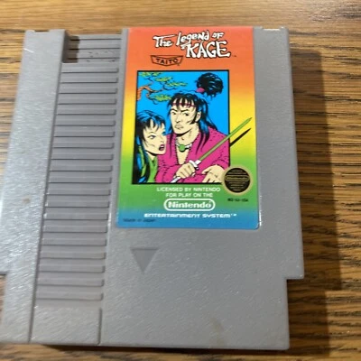 The Legend of Kage - Authentic Nintendo NES Game - c - Image 1 of 3