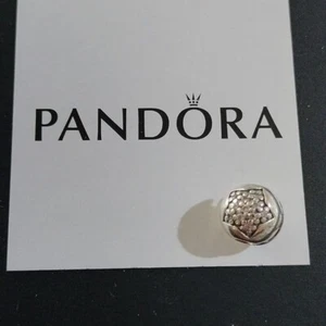Authentic Pandora Sterling Silver You're a Star Clip w/ Clear Pave CZs- 791056CZ - Picture 1 of 3
