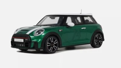 OTTO OT1098 MINI COOPER F56 JCW BRITISH RACING GREEN IV 2021 1/18 - Image 1 of 2