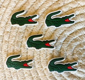 Patch, Logo, Écusson Crocodile Lacoste Sport X5 (Thermocollant Ou à Coudre) - Zdjęcie 1 z 3