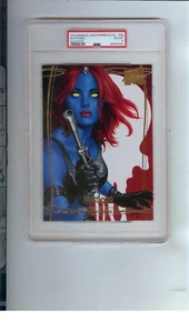 2024 Marvel Masterpieces #56 Mystique lámina de oro clasificación PSA EX-MT 6 - Imagen 1 de 2