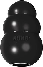 KONG - Extreme Dog Toy - Toughest Natural Rubber, Black - Fun to Chew, Chase and