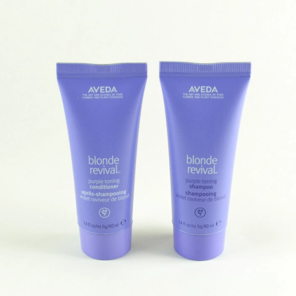 Aveda Blonde Revival Purple Toning Shampoo & Conditioner Set - 1.4 Oz. / 40mL - Image 1 of 1