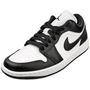 Jordan 1 Low Women White/Black-Black DC0774-101 8.5 - Picture 1 of 9