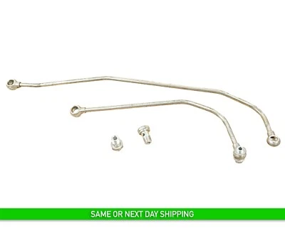 Juego de 2 tubos de manguera de freno trasero Maserati Quattroporte 2014-2017 OEM Foto 1 de 2