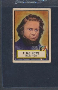 1952 Topps Look 'n See #075 Elias Howe VG *61 - Picture 1 of 1