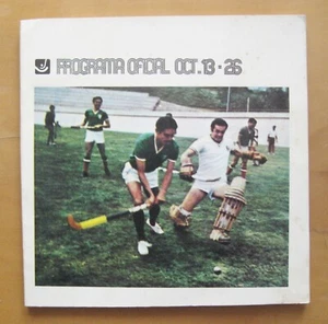 1968 Mexico Olympics Hockey Tournament Programme *VG Condition* - Picture 1 of 3