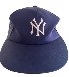 Vintage NY Yankees YoungAn Sports Specialties Mesh Snapback Hat Cap New York - Picture 1 of 5