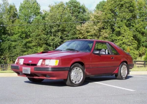 1984 Ford Mustang SVO 54K 2.3L INTERCOOLED TURBO 5-SPEED STOCK ADULT OWNED COUPE - Picture 1 of 24