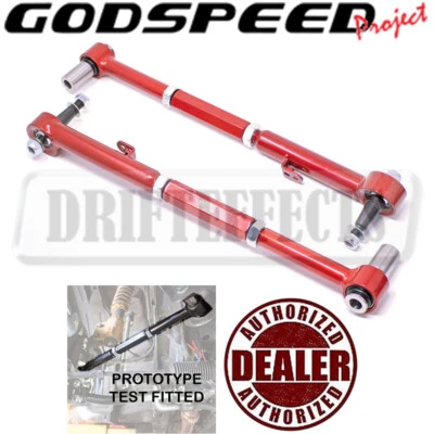 For Hyundai Genesis Coupe 09-16 Godspeed Adjustable Front Tension Arms Kit Spher - Image 1 of 4
