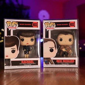 Funko Pop! Blade Runner – Rick Deckard (#1032) & Rachael (#1033) - Picture 1 of 11