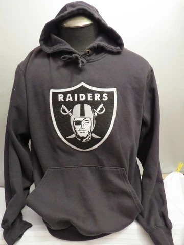 Los Angeles Raiders Hoodie - By VF Imagewear - Large Crested Logo - Men's Medium Cover