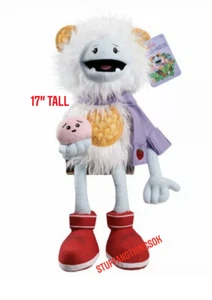 Netflix WAFFLES + MOCHI Little Home Cooks 17" Plush Yeti MICHELLE OBAMA SHOW NEW - Picture 1 of 2