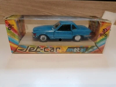 NOREV MERCEDES 350 SL SERIE P 1971 1/43 BLU MADE IN FRANCE JET CAR N° 821 B) - Immagine 1 di 4