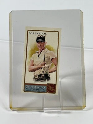 2011 Topps Allen & Ginter's - Mini Allen & Ginter Back #45 Annika Sorenstam - Image 1 of 2