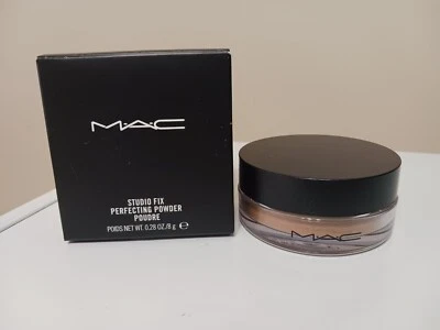 MAC Studio Fix Perfecting Powder DARK 0.28oz Full Size BNIB AUTHENTIC - Image 1 of 4