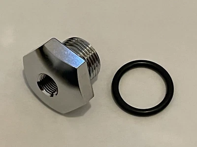 1969-1978 cb750 Honda oil pressure gauge ADAPTER cb 750 cb750k cb750f cb750four  — 第 1/4 张图片