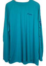 Bimini Bay Outfitters “ HOOK'M” Long Sleeve Athletic Fishing Shirt 2XL /89870