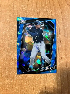 2023 Panini National VIP - Alex Rodriguez - Blue Cracked Ice Prizm #d /149 - Image 1 of 4