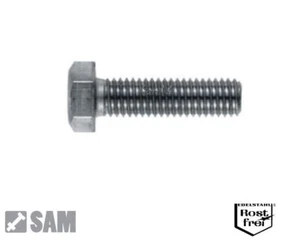 10 Sechskantschrauben DIN 933 A4 M4X50 EDELSTAHL V4A - hexagon set screws - Bild 1 von 1