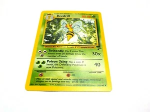 Pokémon Base Set 2 Beedrill Vintage Card 21/130 Rare NM Unplayed - Picture 1 of 12